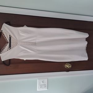 Calvin Klein Light Pink Fitted Dress